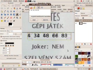 gimp - új számok